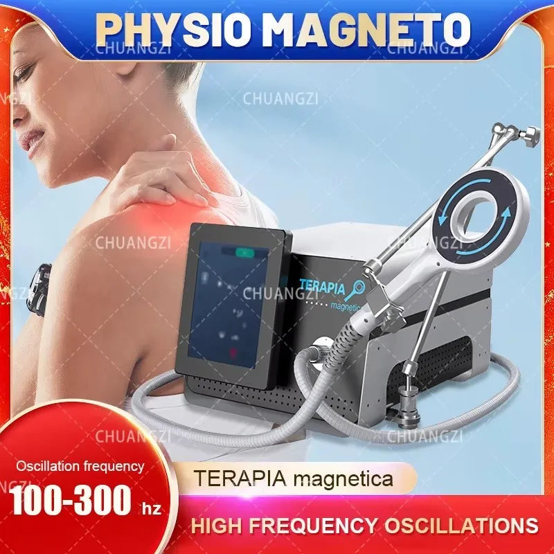 EMTT Physio Magneto Therapy Machine Pain Relief PEMF Sports Injury Magnetic Fracture arthri Therapy Physiotherapy Machine