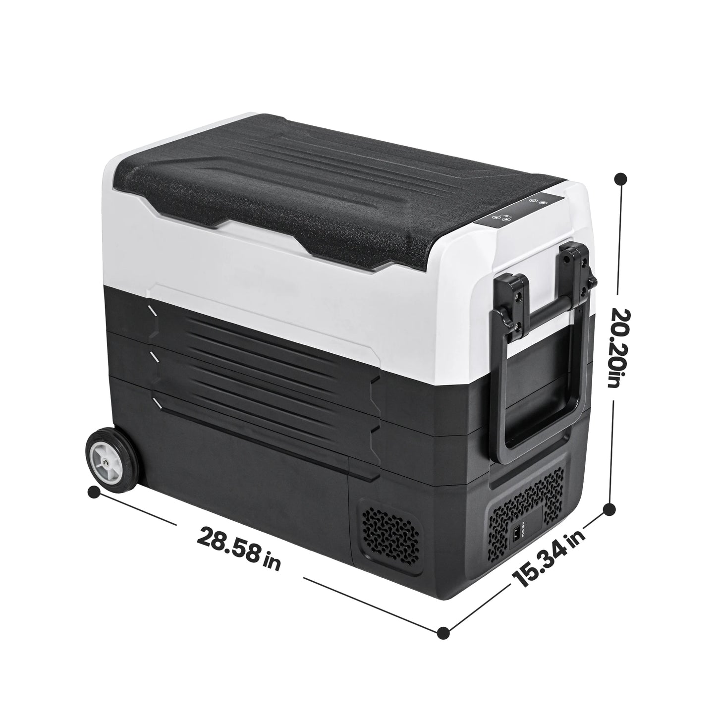 SIMZLIFE 12V Portable Car Refrigerator Compressor 35/45/55L Mini Fridge Freezer Cooler Ice Box Keep Cool for Camping Fishing