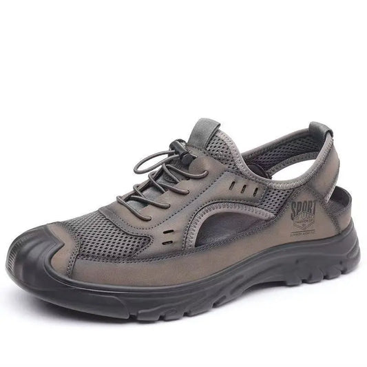 Men's Non-Leather Casual Shoes Comfortable Breathable Slip-On Walking Footwear Versatile Foot Cover for Daily Use