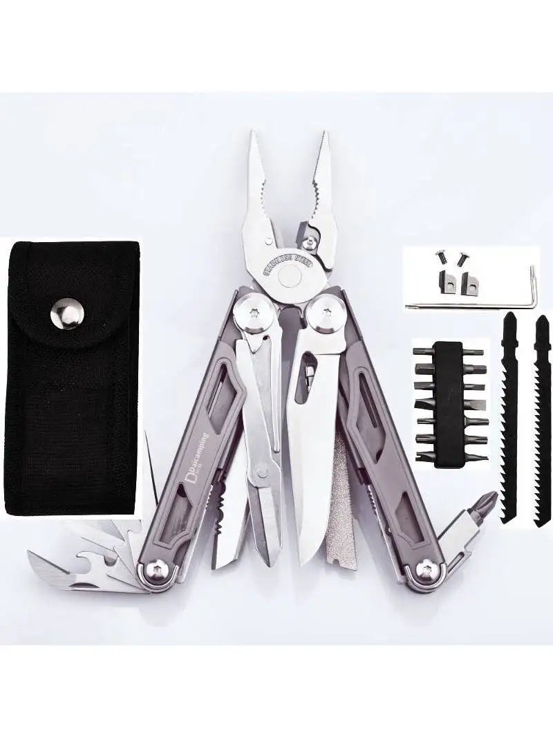 Daicamping DL30 Multitools Hand Diy Multi Tools Multi-tool Clamp Folding Knives Scissor Cutters EDC Survival Gear Manual Pliers