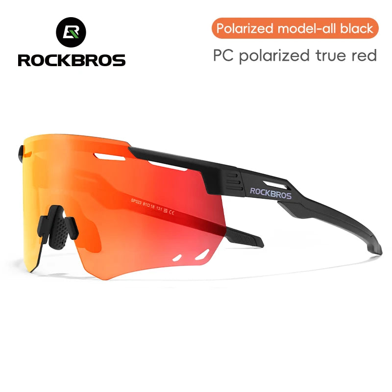 ROCKBROS Cycling Glasses MTB Road Bike Eyewear Driving Golf Goggles Protection Sports UV400 Sunglasses Polarized/Photochromic