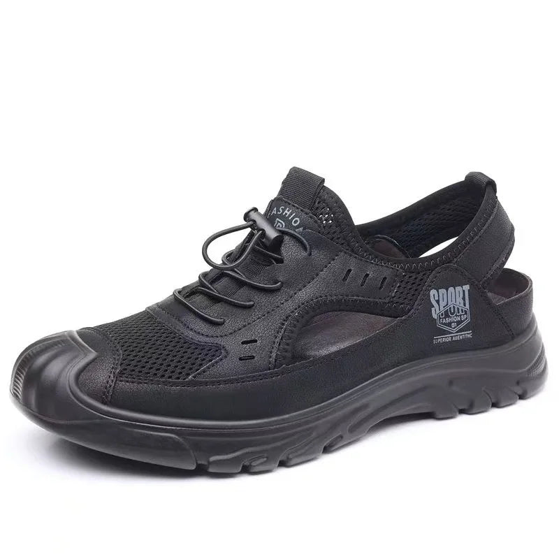 Men's Non-Leather Casual Shoes Comfortable Breathable Slip-On Walking Footwear Versatile Foot Cover for Daily Use