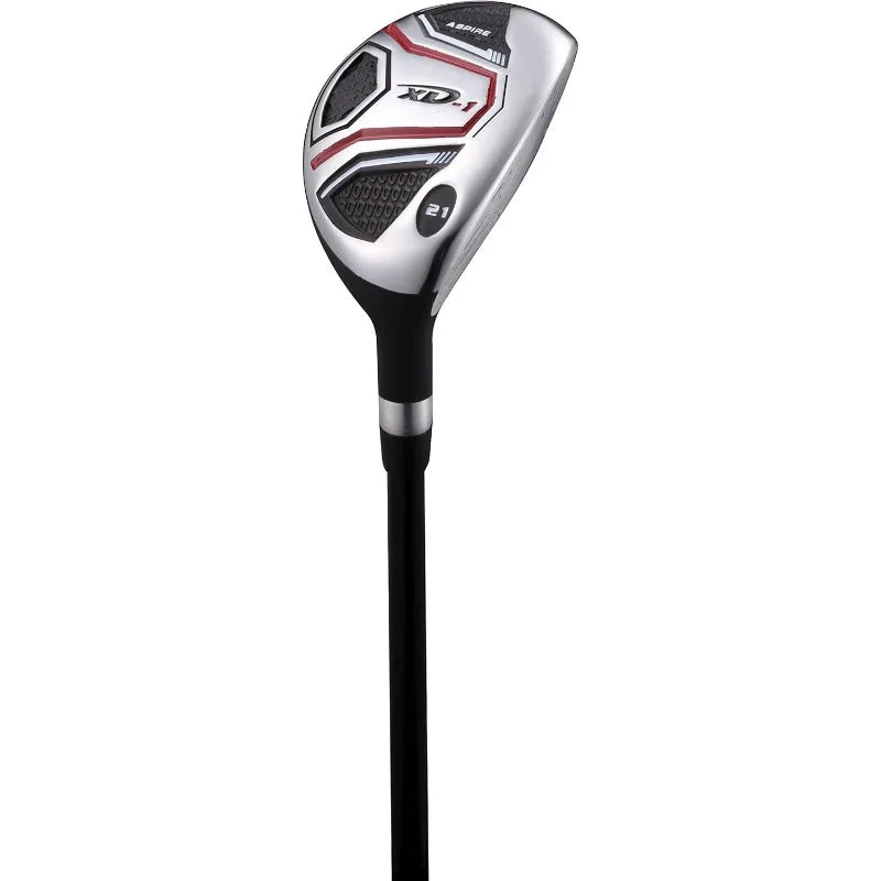 Aspire XD1 Teen Golf Club Set for Ages 13-16 (5'1"-5'6") - Left/Right-Handed Complete Youth Golf Club Set with Driver,