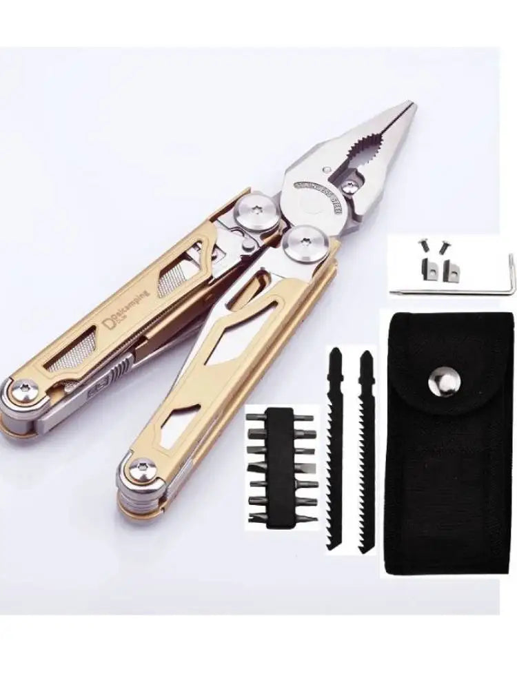 Daicamping DL30 Multitools Hand Diy Multi Tools Multi-tool Clamp Folding Knives Scissor Cutters EDC Survival Gear Manual Pliers