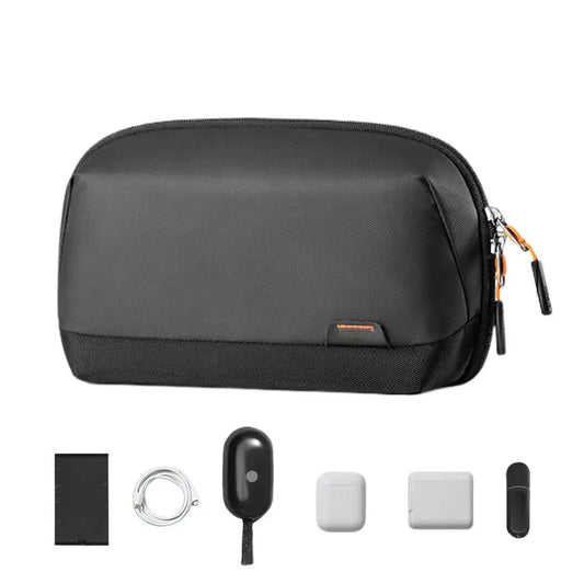 Electronics Travel Organizer 2024 New Electronics Bag Tech Organiser Travel Case Portable Battery Storage Case Cable Storage Box