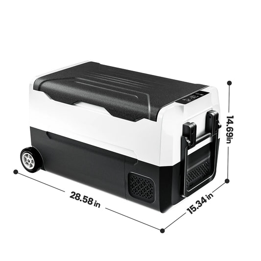 SIMZLIFE 12V Portable Car Refrigerator Compressor 35/45/55L Mini Fridge Freezer Cooler Ice Box Keep Cool for Camping Fishing