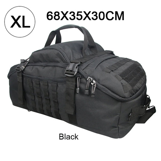 30L 45L 80L Sport Travel Bag Molle Tactical Backpack Gym Fitness Bag Large Duffle Bags for Camping Hunting Fishing