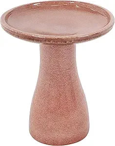 Sunnydaze 21" H Ceramic Bird Bath for Outside - Hand-Painted Outdoor Bird Bath Bowl, UV/Frost-Resistant Finish - Galaxy Blue - C