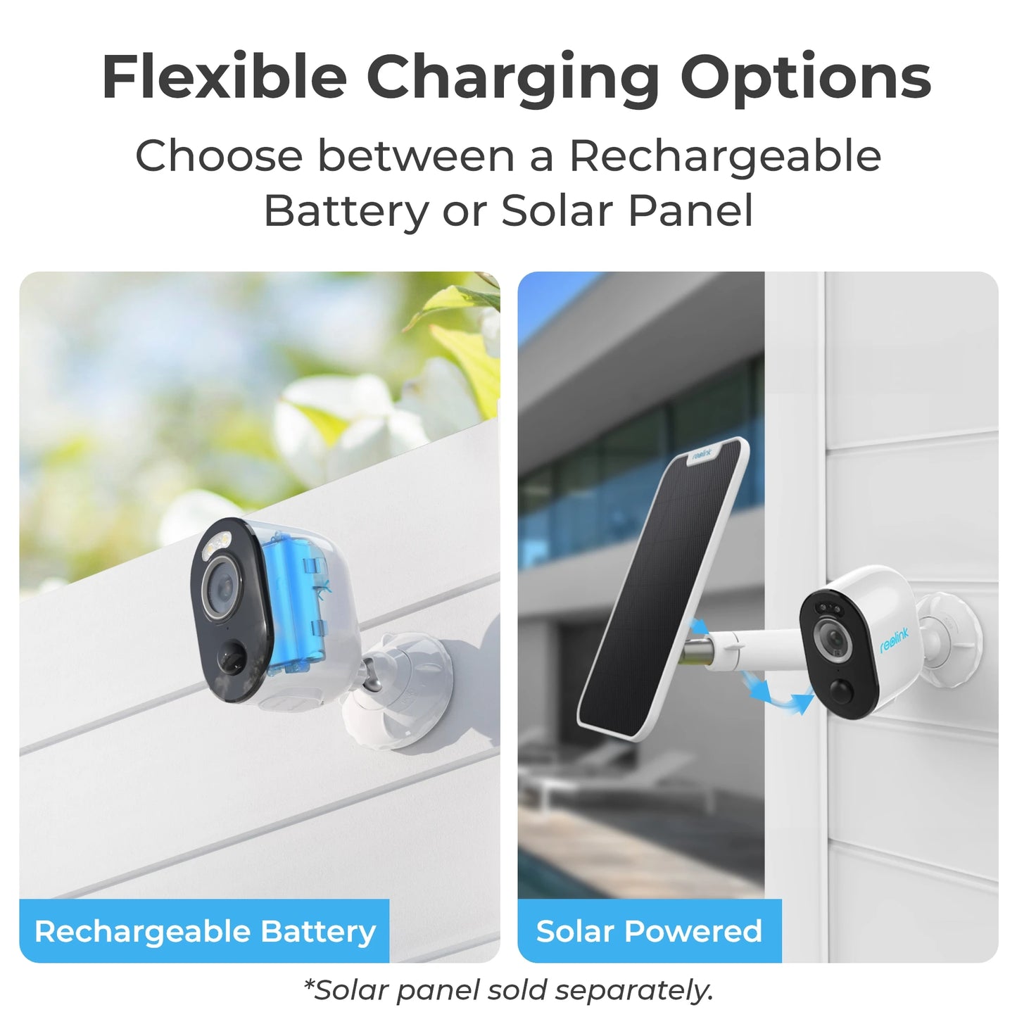 Reolink 5MP Solar Battery Powered Wireless Security Camera Color Night Vision 2.4/5Ghz WiFi Outdoor IP Camera Smart Detection