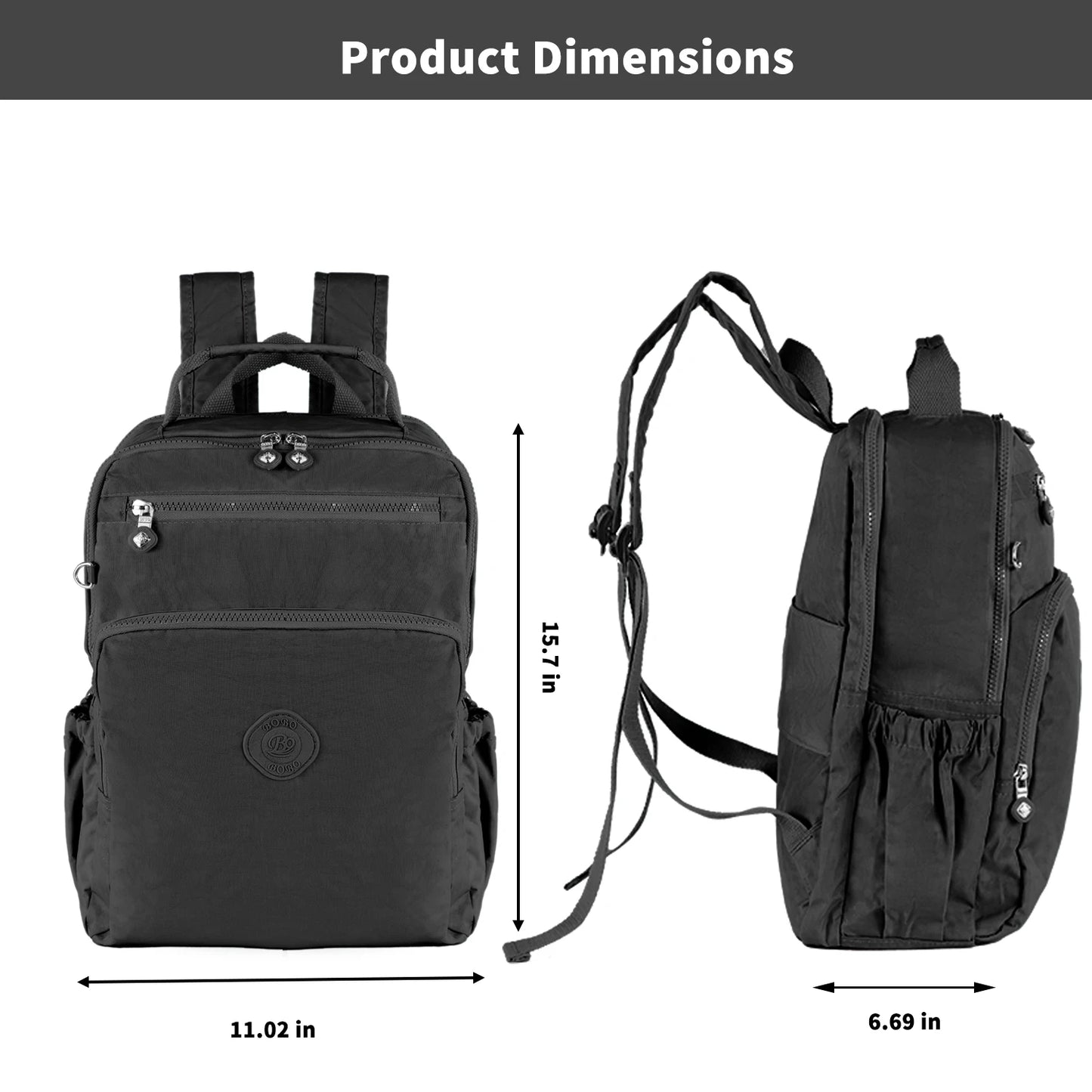 Men's Travel Laptop Backpack TSA Approved Cabin Travel Bag Rucksack Anti-Theft Carry-On Back Bag for Students Hiking Waterproof