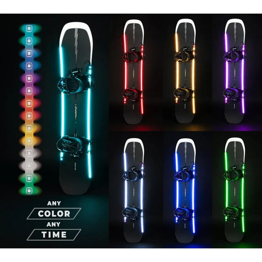 LED Snowboard Lighting System (AG2) | 7 Color Modes, 100% Waterproof, Super Bright, Visible from Over a Half - Hot Sale