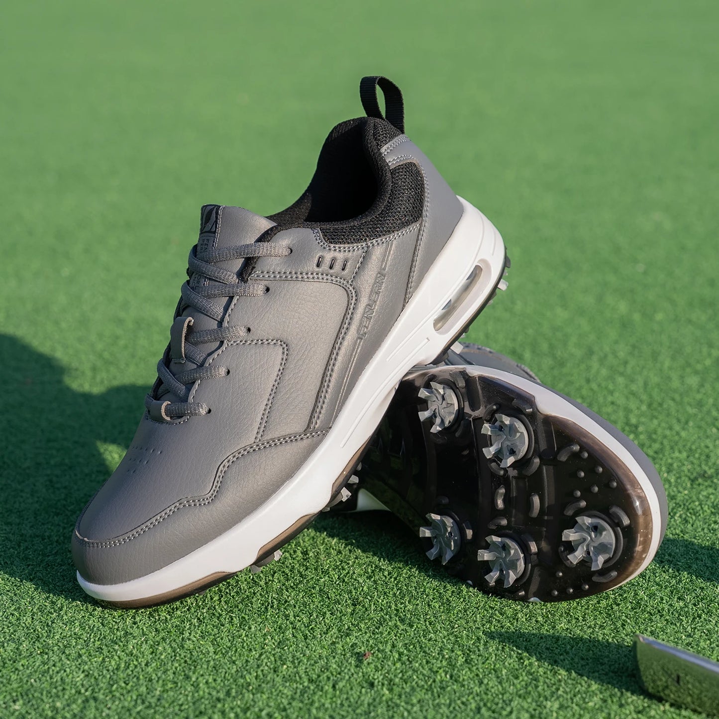 Men's Golf Shoes Waterproof Casual Sports Shoes, Low Cut Design, Comfortable And Fashionable